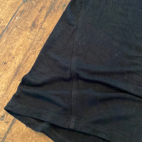 Ellen Tracy black tee shirt M - Picture 6 of 9